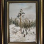 573 7339 Oljemålning